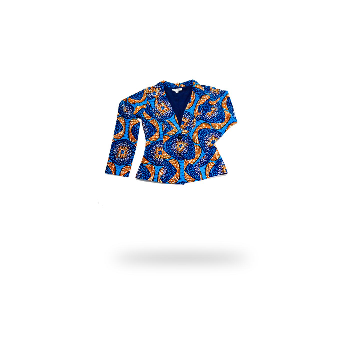 AFROZAKS| Blue-Orange 419 Jacket - afrozaks