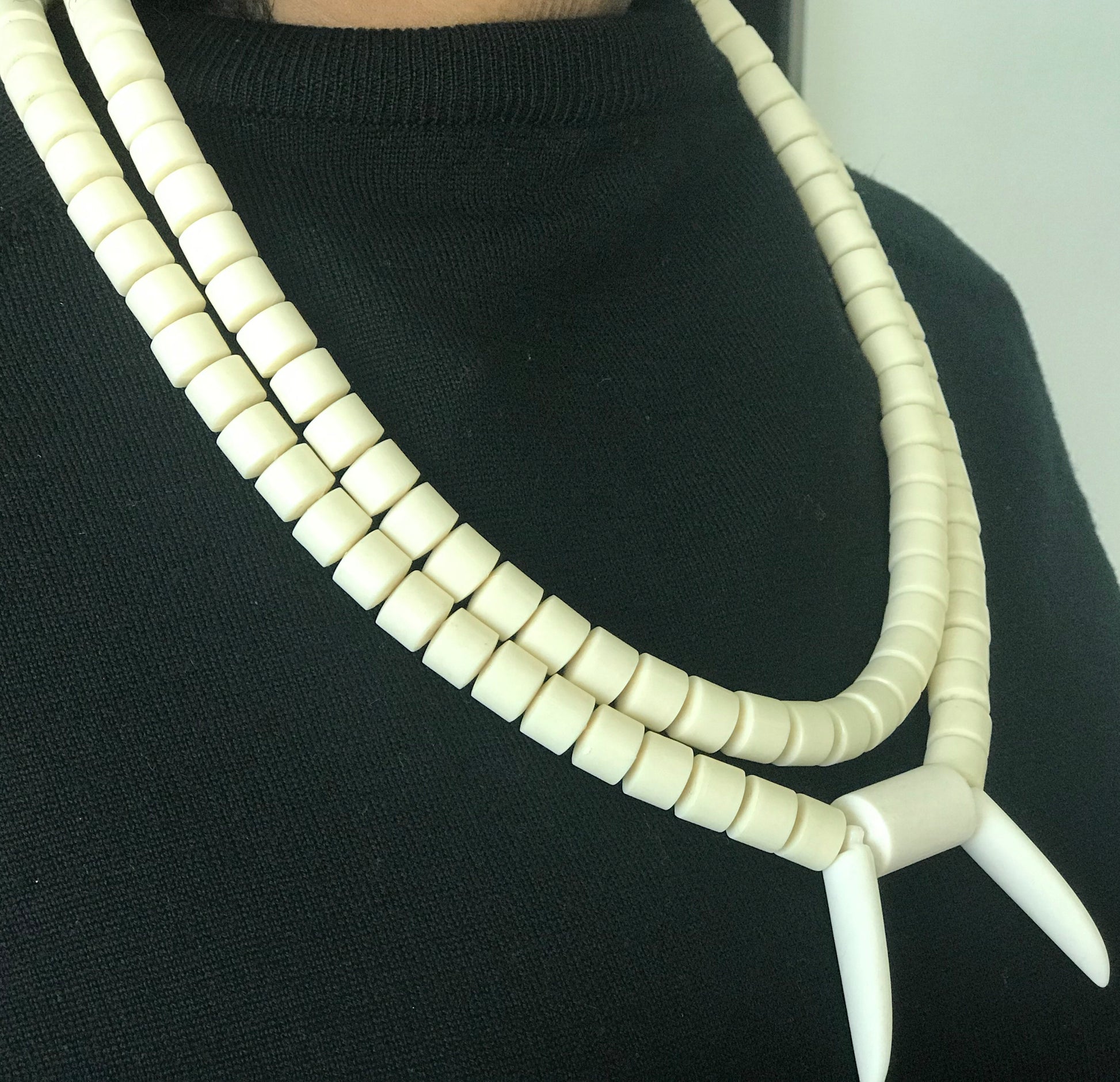 Creamy Necklace - afrozaks